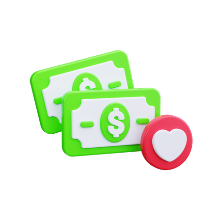 Geld  3D Icon