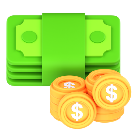 Geld  3D Icon