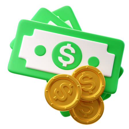 Geld  3D Icon