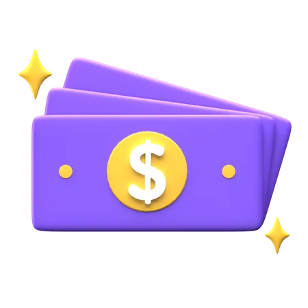 Geld  3D Illustration