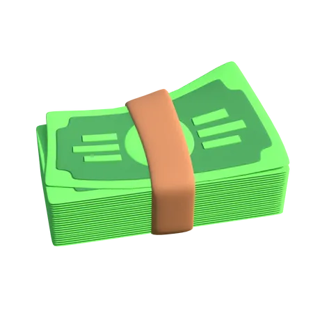 Geld  3D Illustration