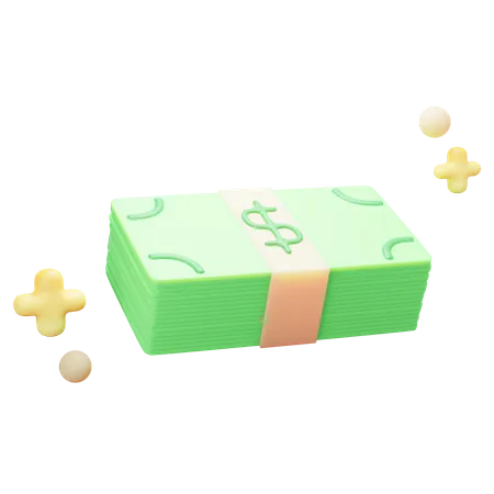 Geld  3D Illustration