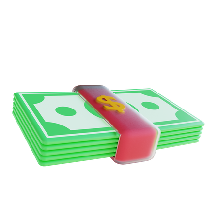 Geld  3D Illustration