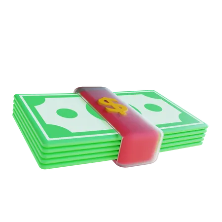 Geld  3D Illustration