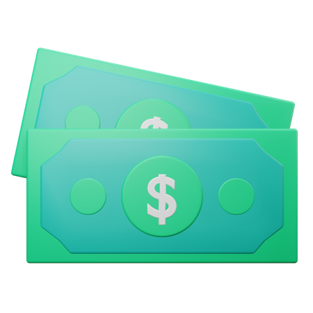 Geld  3D Illustration