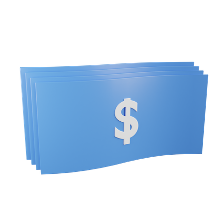 Geld  3D Illustration