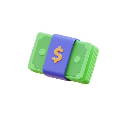 Geld  3D Illustration