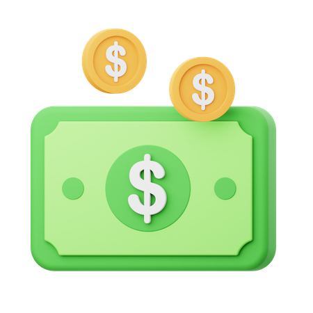 Geld  3D Icon