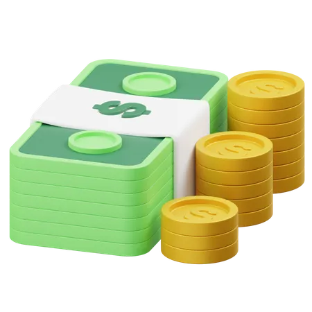 Geld  3D Icon