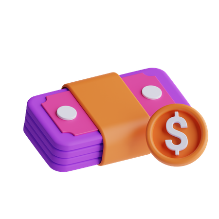 Geld  3D Icon