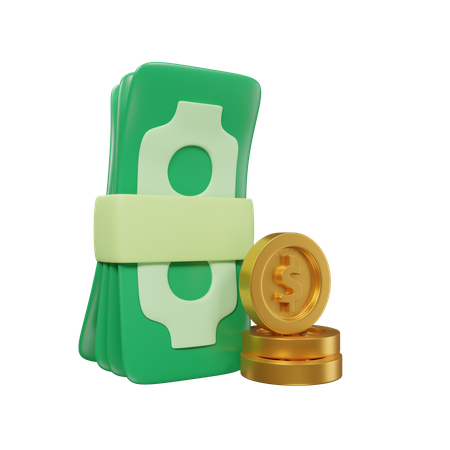 Geld  3D Icon