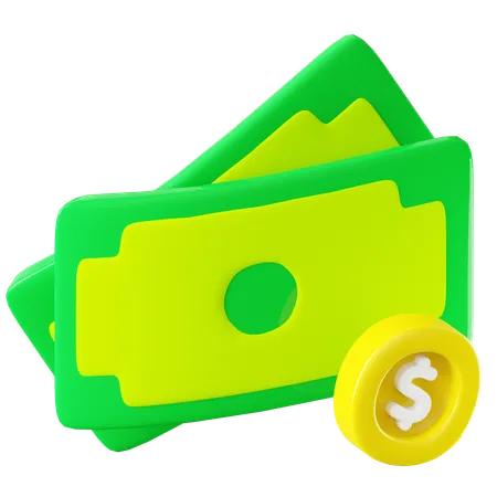 Geld  3D Icon