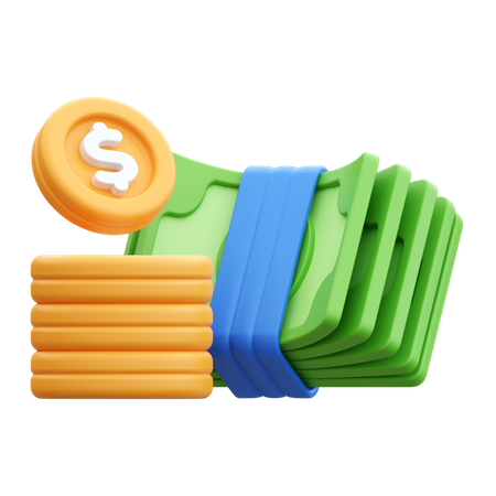 Geld  3D Icon