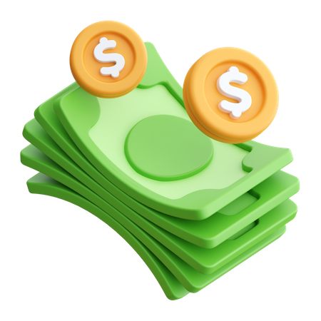 Geld  3D Icon