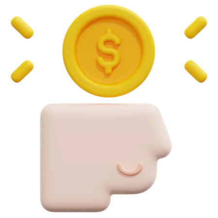 Geld Geist  3D Icon