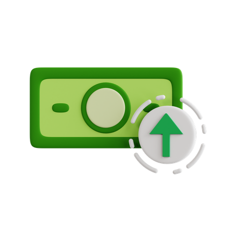 Geld Gewinn  3D Icon