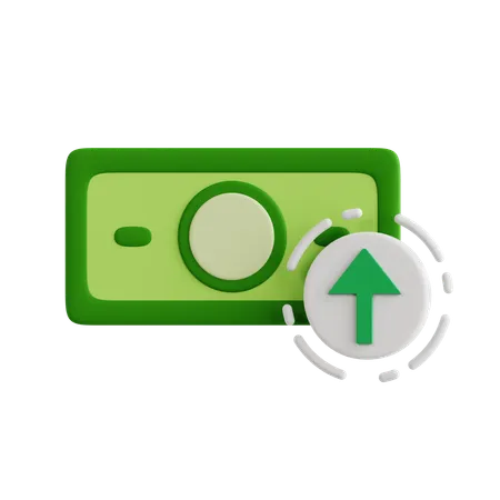 Geld Gewinn  3D Icon