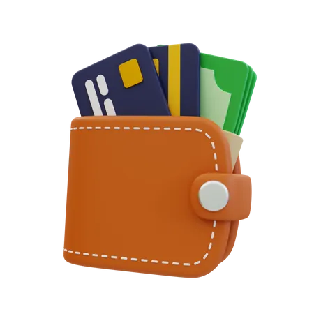 Geld Management  3D Icon