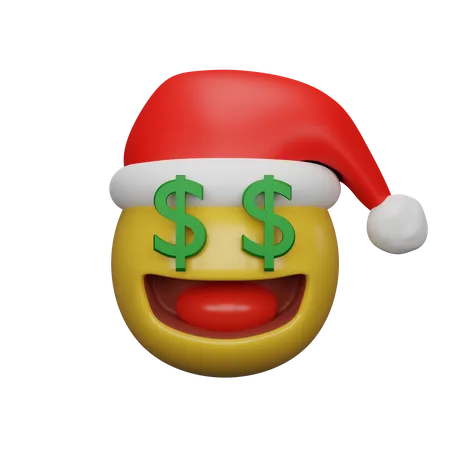 Geld, Mund, Gesicht  3D Emoji