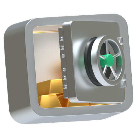 Geld sicher  3D Icon