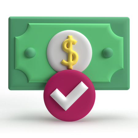 Geld senden  3D Icon