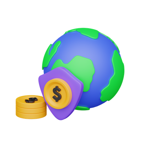 Geld sparen  3D Icon