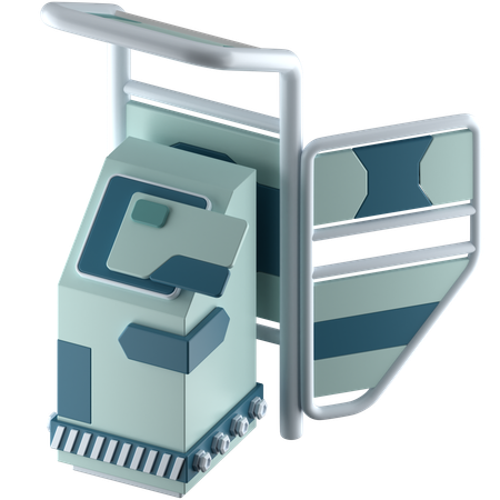 Geldautomat  3D Icon