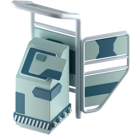 Geldautomat  3D Icon