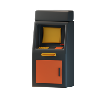 Geldautomat  3D Icon