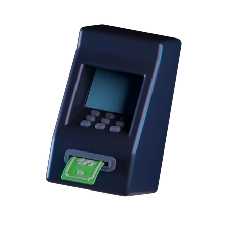 Geldautomat  3D Icon