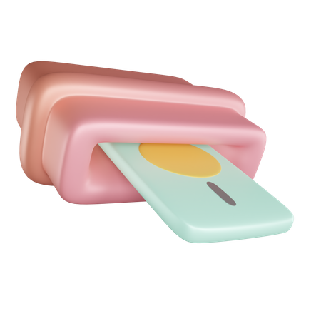 Geldautomat  3D Icon