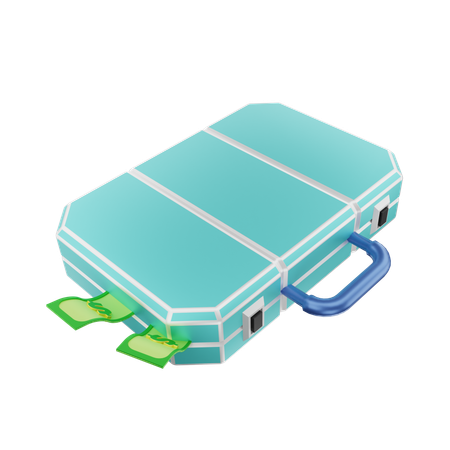 Geldtasche  3D Icon