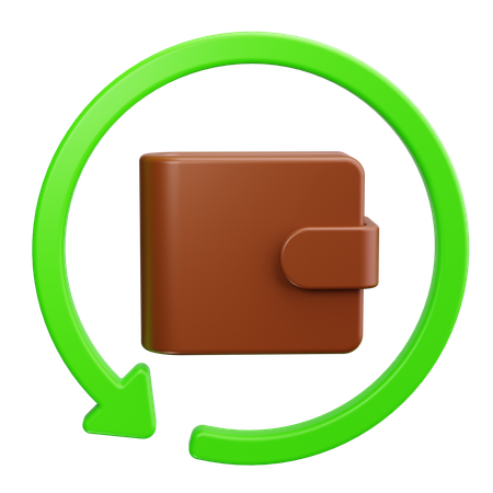 Geldbörse  3D Icon