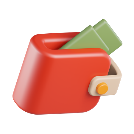 Geldbörse  3D Icon