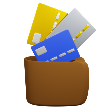 Geldbörse  3D Icon