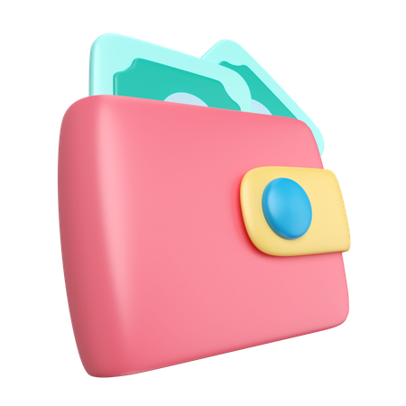 Geldbörse  3D Icon