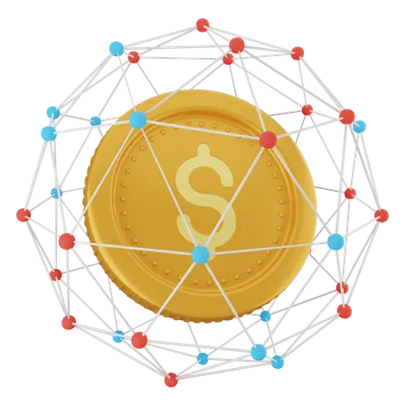 Geldfluss  3D Icon
