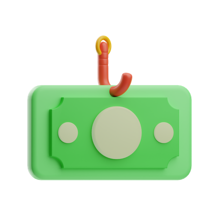 Geldköder  3D Icon