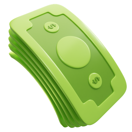 Geldschein  3D Icon