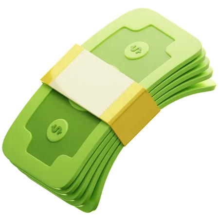 Geldstapel  3D Icon