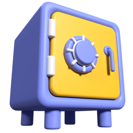 Geldtresor  3D Icon