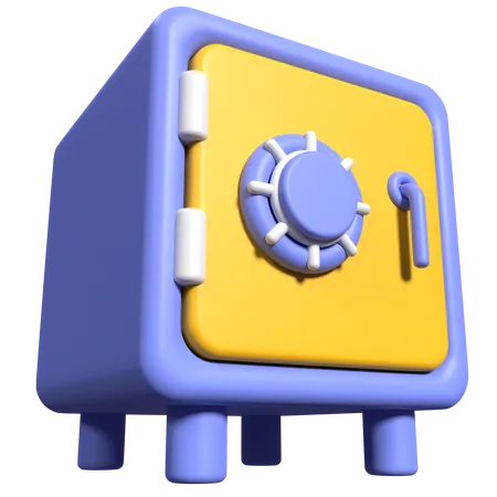 Geldtresor  3D Icon