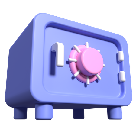 Geldtresor  3D Icon