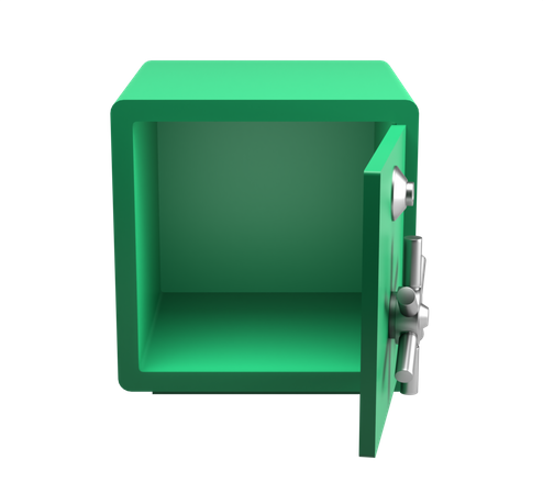 Geldtresor  3D Icon