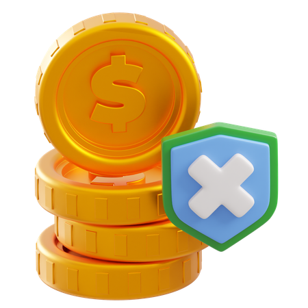 Geld verbieten  3D Icon