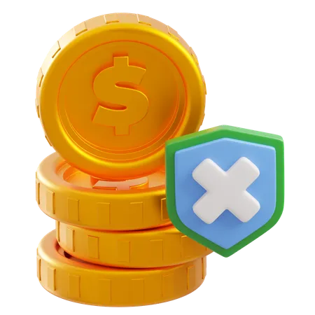 Geld verbieten  3D Icon