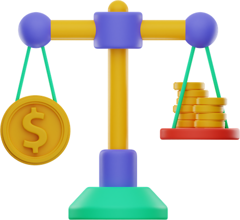 Geldvergleich  3D Icon