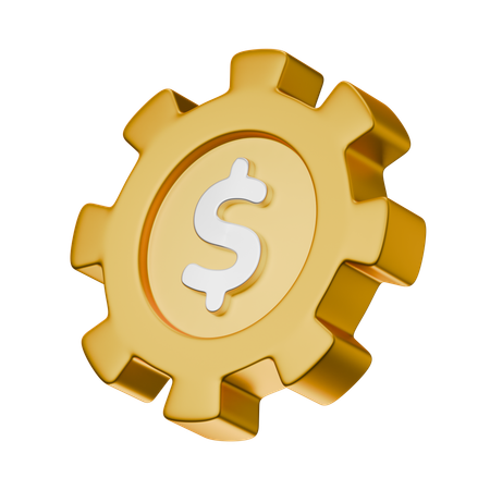 Geld Management  3D Icon