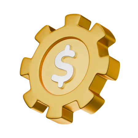 Geld Management  3D Icon