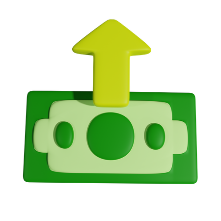 Geldmengenwachstum  3D Icon